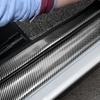 Car Stickers Doorsill Bumper Threshold Step Carbon Fiber Protector Guard Strip Sticker Anti Scratch Strips Film Universal