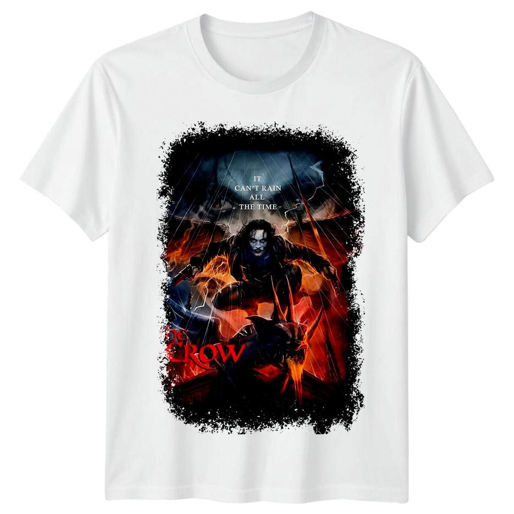 The Crow 1994 Movie Poster Inspired Tshirt Retro 80s Tee