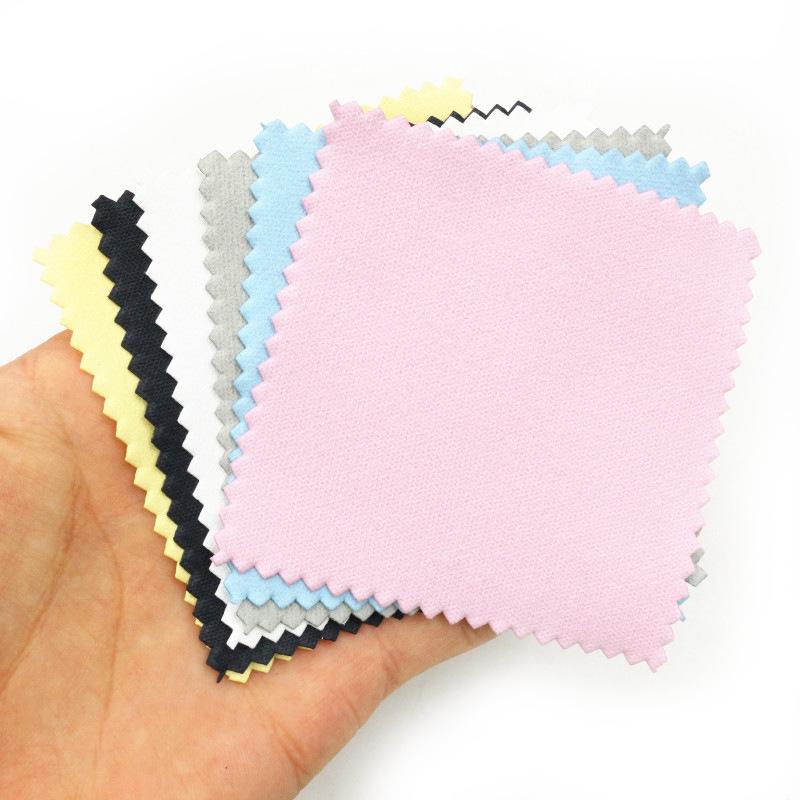 10-Piece Silver Polishing Cloth Set: Deerskin Velvet for Silverware & Jewelry Care.