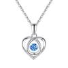 2025 S925 Sterling Silver Beating Heart Necklace - Light Luxury Clavicle Pendant for Women, Qixi Festival Gift