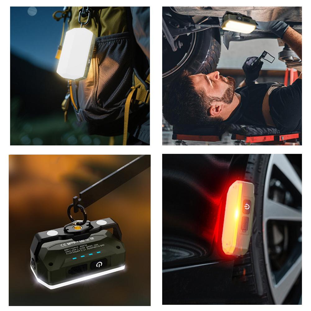 Camping Lantern LED Waterproof Portable Cordless Battery Powered Flood Lights For Hiking Fishing Tent Outdoor Power