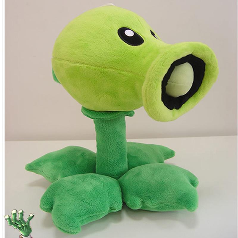 Big Size 30cm Plants Vs Zombies Peashooter Squash Sunflower Stuffed Plush Toys Soft Game Toy Doll Gifts for Kids Children