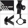 Aluminium Fahrrad Handyhalterung, 3,5-7 Zoll Universell Mehrwinkel Drehbar Fahrrad & Motorrad Lenker Handyhalter