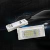 Klosz Lampki Tablicy Rejestracyjnej do Serii 3 E46 Sedan Kombi 12V 6W LED Lampa Tablicy Rejestracyjnej