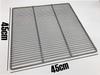 Stainless Steel BBQ Grill 45 X 45 Lightweight Heavy Large Square 450 X 450 Lightweight and Suitable for Grilling Suitable for Use As a Fire Pit Grate,