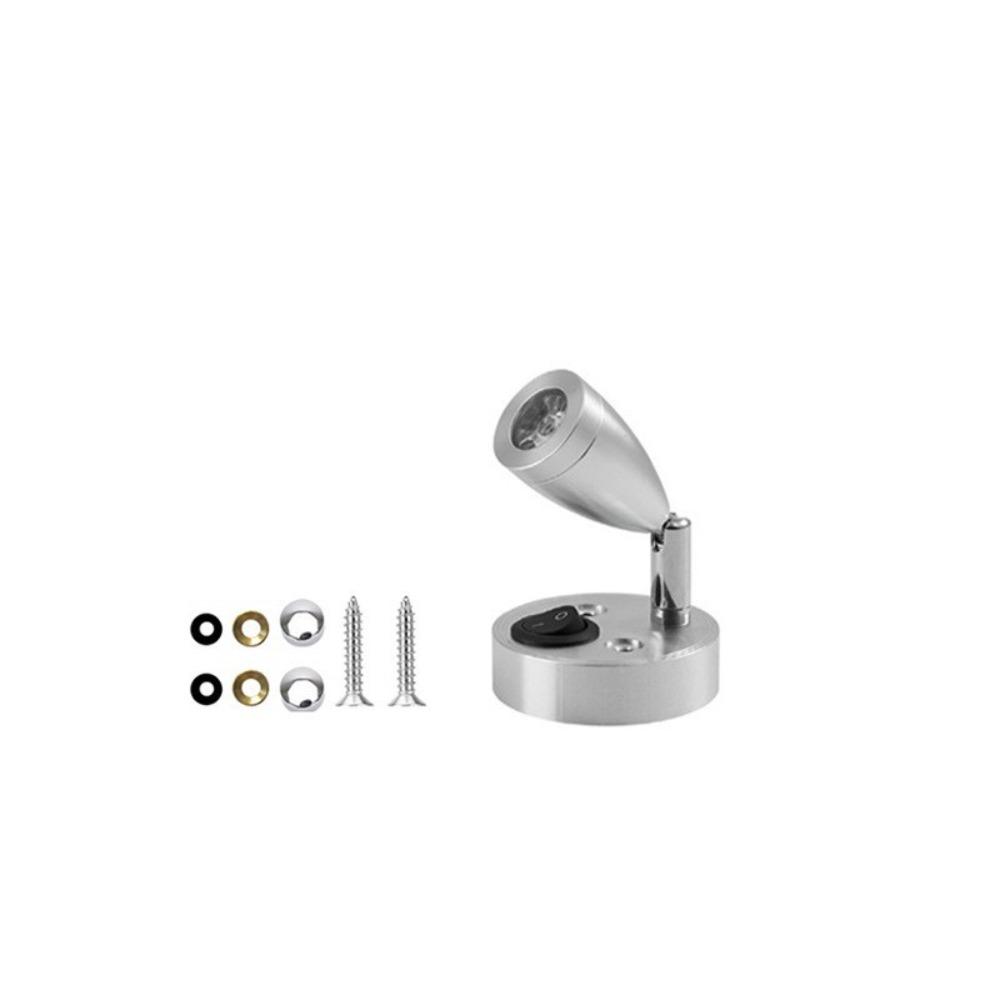 12V -24V LED RV  Spotlight 3W Wall Lamp Portable Interior Reading Lamp  Bedside