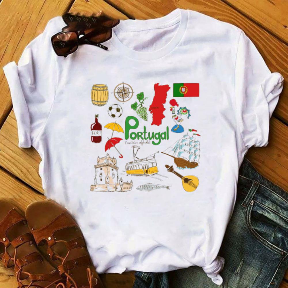 Womens Tshirt Paris Eiffel Tower Tee Cartoon Landmark Buildings of Various Countries Tshirt Daily Holiday Travel Streetwear