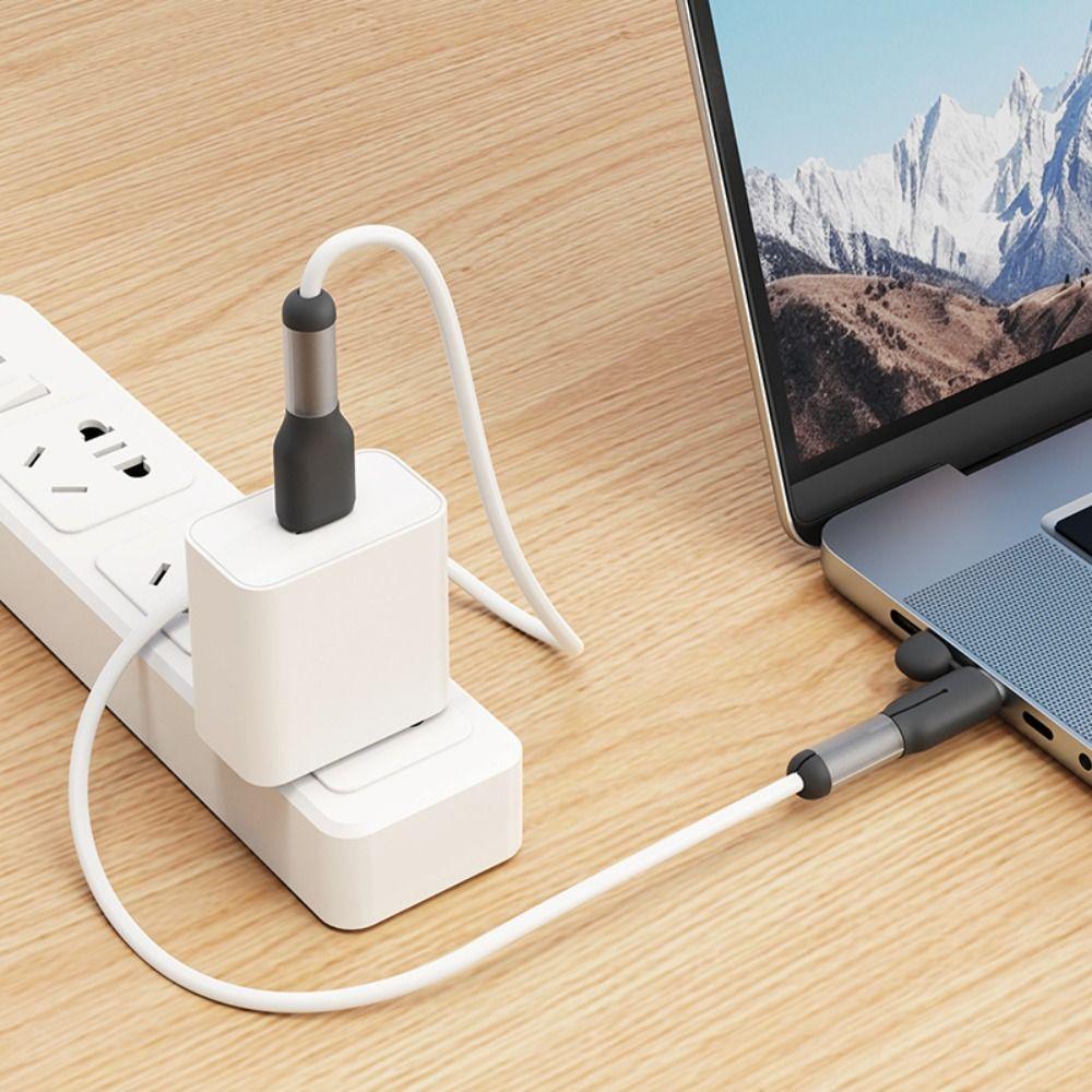 Anti-tear Data Cable Protective Cover Silicone Cord Saver  Data Line Accessories