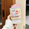 Leak Proof Stainless Steel Coffee Cup Cartoon Insulated Cup Cute Car Water Cup  Office