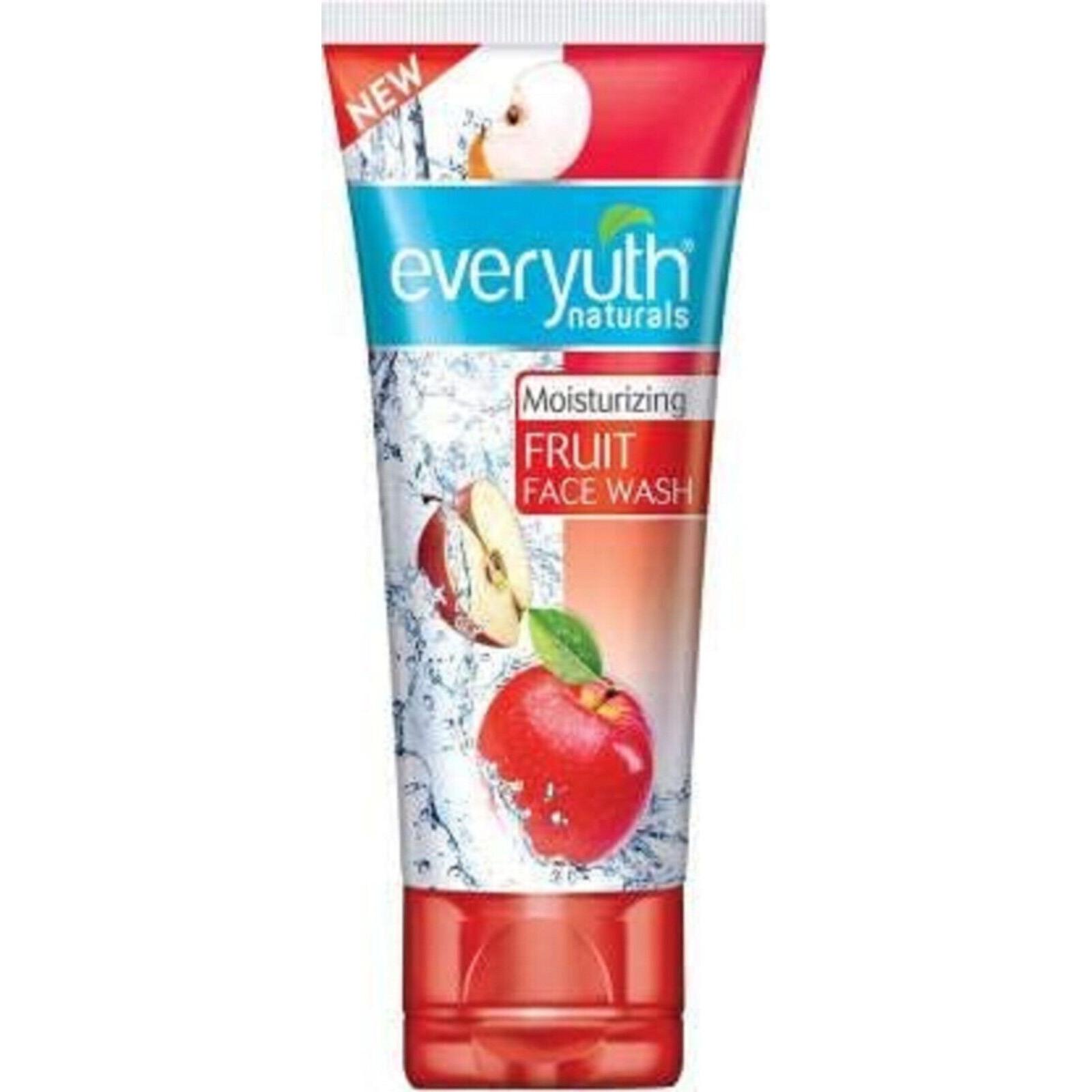 

@ Everyuth Naturals Moisturizing Fruit Face Wash With Apple Extracts 50g v534 Zr-2469-60%Off