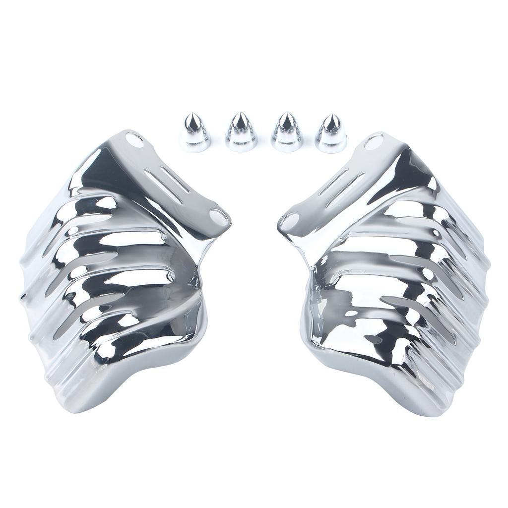 Steel Motorcycle Front Brake Caliper Cover For Harley Electra Glide Standard EFI FLHTI Road Glide Ultra FLTRU FLHTKL FLTRXS FLTR