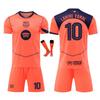Dětský fotbalový dresový set Barcelona Yamal, YSHT, Polyester, 130-140 cm, Oranžová
