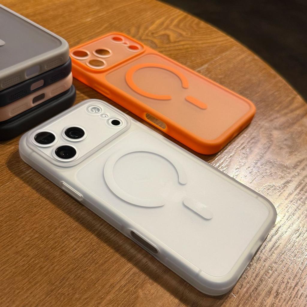 Applicable To iphone17ProMax Skin Matte Magnetic Mobile Phone Case Apple 16 Removable Frame 15 Protective Case