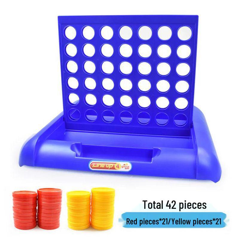 Children's 3D Four-in-a-Row Gomoku Table Game - Educational Parent-Child Toy