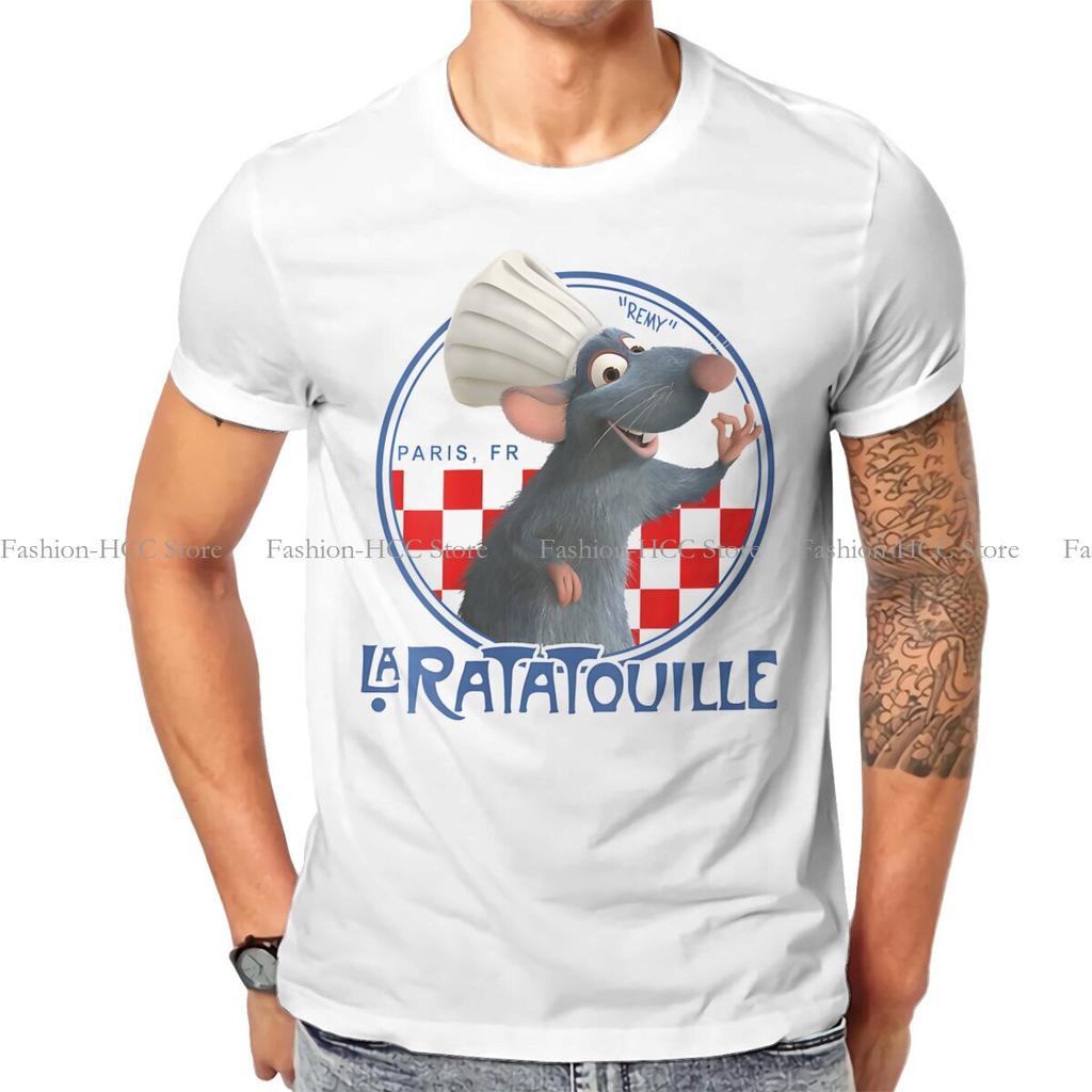 Remy Chef Hat Portrait Hip Hop Tshirt Ratatouilles Cartoon Leisure T Shirt Newest Tshirt For Adult