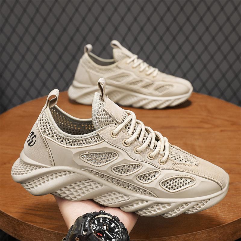 Fashion CYYTL Mesh Summer Sneakers Breathable Shoes For Men Casual Outdoor Running Tennis Luxury Platform Sports Hiking Designer Loafers