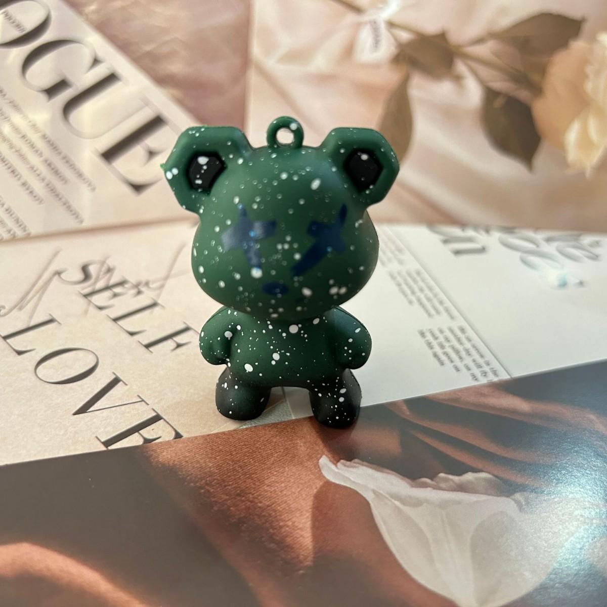 

Мягкий резиновый брелок «Звездный медведь» - Модный мультяшный кулон