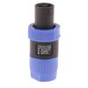 1Pcs Nl4Fc 4Pins Professional Speakon Male Plug Compatible Audio Speaker Audio Amplifier Cable Connector Professional Plug