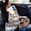 1pc Cozy Doraemon Home Decor Blanket: Perfect Gift for Bedroom, Living Room, Travel, Camping, Car, Beach & Office Naps, Soft Flannel Throw for Sofa, O