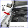 A82E-Front Hood Bonnet Lift Supports Gas Strut Rod Arm Strut Spring Struts For Toyota Hilux Fortuner 2005 - 2014
