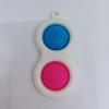 Push Bubble Toy Keychain Pendant Stress Anxiety Relief Bubble Popping Toy Bubble Squeeze Sensory Fidget Toy Party Favors