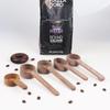 Wooden Coffee Measuring Spoon 8g/10g - Black Walnut & Beech, Long/Short Handle