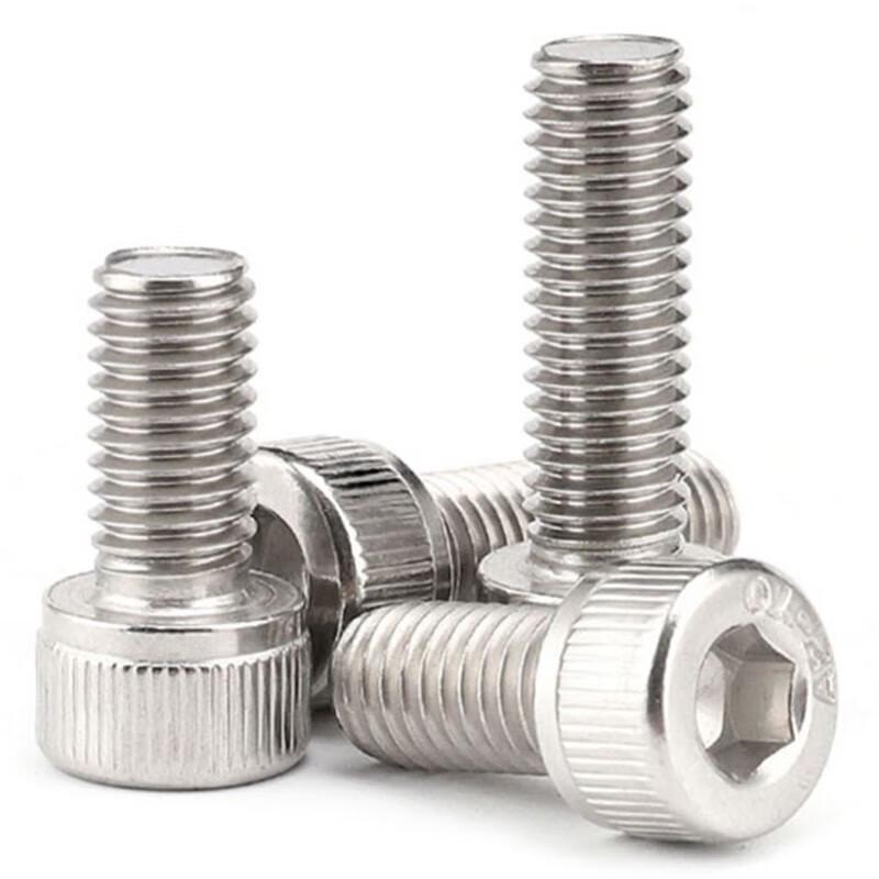 Jiweishi 304 Stainless Steel Hex Socket Cap Screw