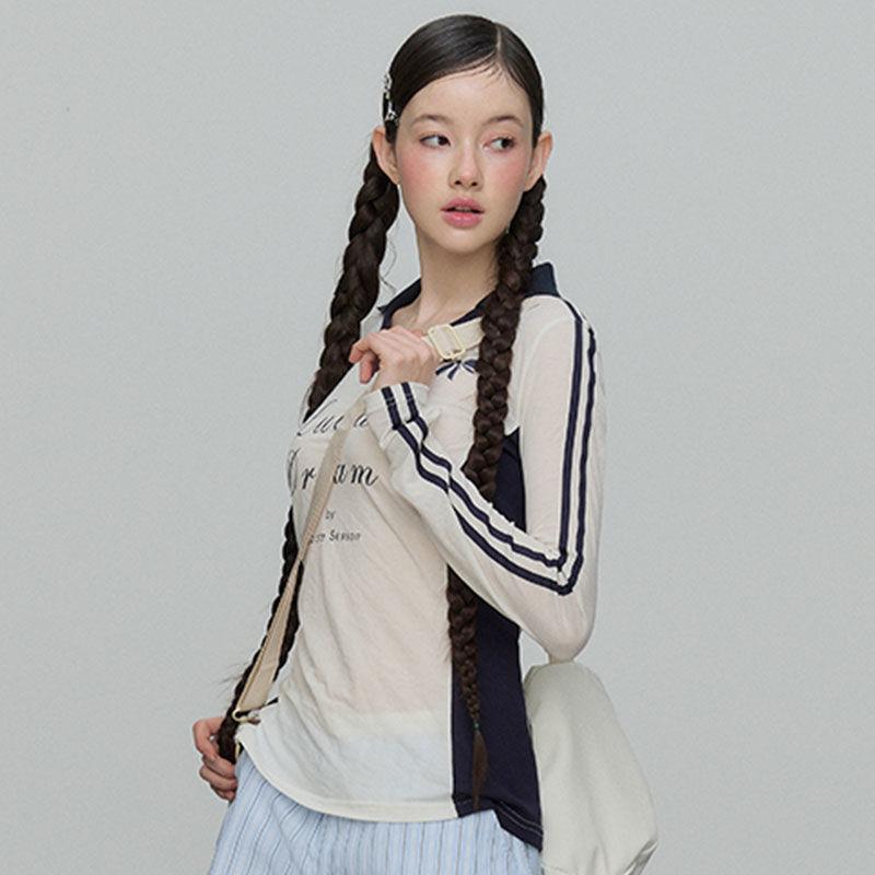 Summer New Pure Desire Style Spicy Girl Long Sleeve T-shirt Women's Thin Sunscreen Cover Shirt Slimming and slimming Unique Versatile Top