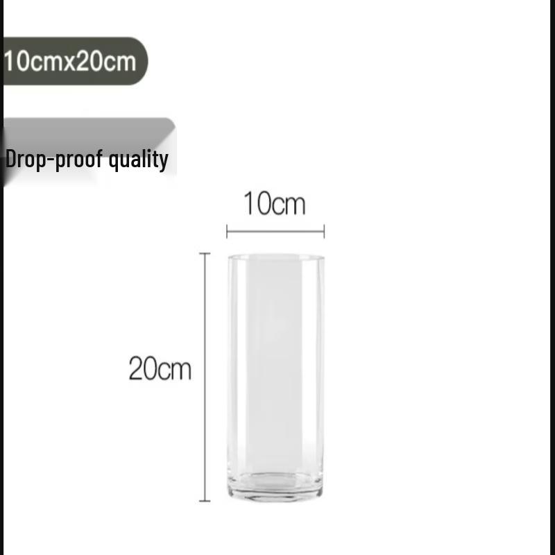 ZISIZ Acrylic Transparent Deep Water Flower Rehydration Bucket
