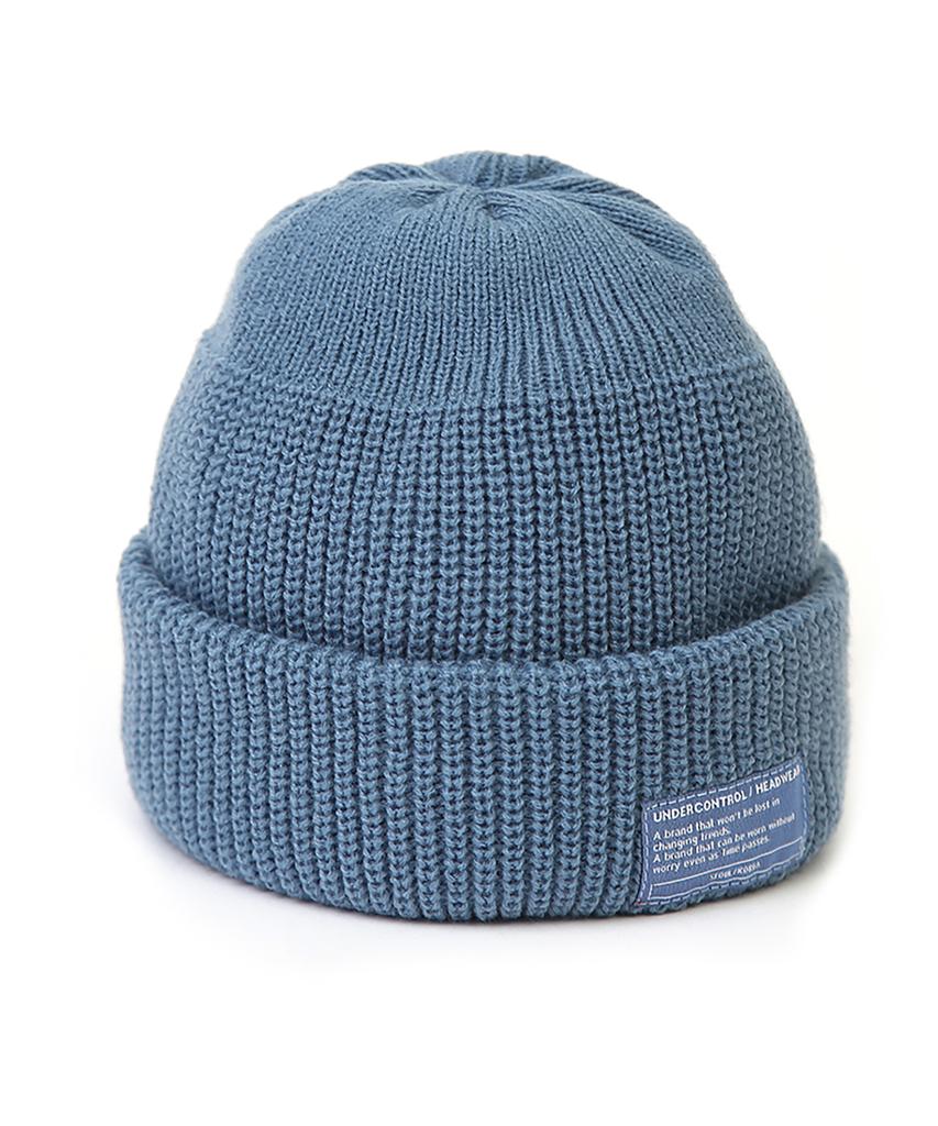 Eondeokeonteulol Winter Short Beanie Beanie / Monk Fit / Sky