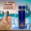 Outer Woods Insulin Cooling Bottle Medium (800ml) | 24+ Hours Cooling Insulin Travel Cooler | Includes 4+4 Ice Gel Packs | Fits Insulin Pens Up T