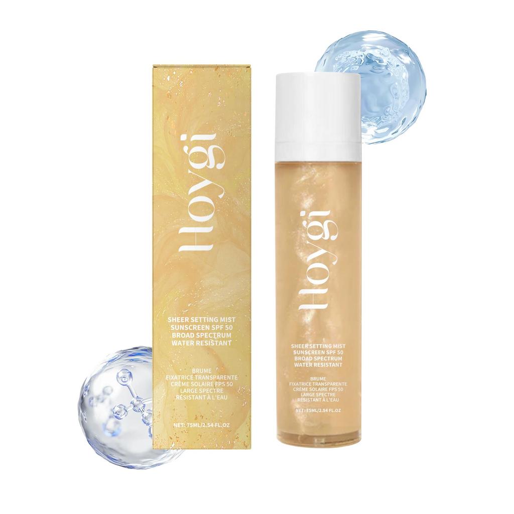 New Setting Sprays for Makeup Waterproof Lasting Oil Control Natural Refreshing Anti UV Sunscreen Finishing Mist Cosmetics