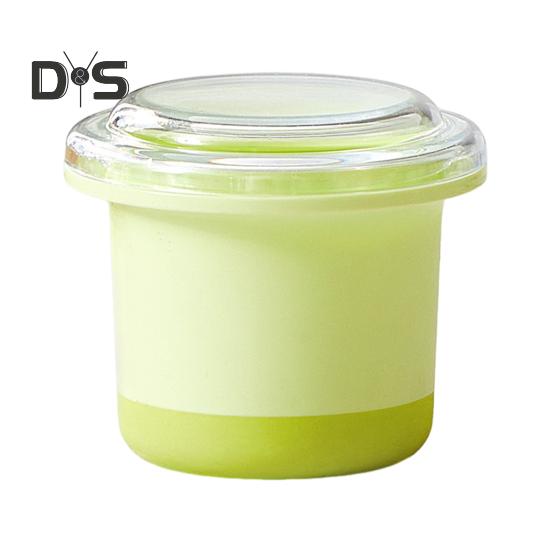 

Форма для льда Силиконовый льдогенератор с крышкой для еды, соков, напитков, без BPA, легкосъемные детские блоки, контейнеры для хранения в морозильной камере Round зелёный