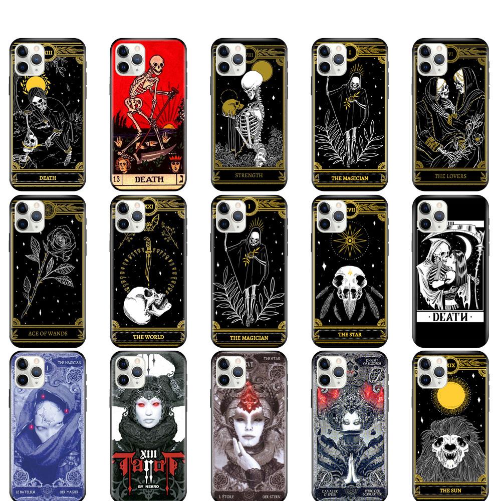 Купить Черный чехол из ТПУ для iPhone 5 5S se 6 6s 7 8 plus x 10 ...