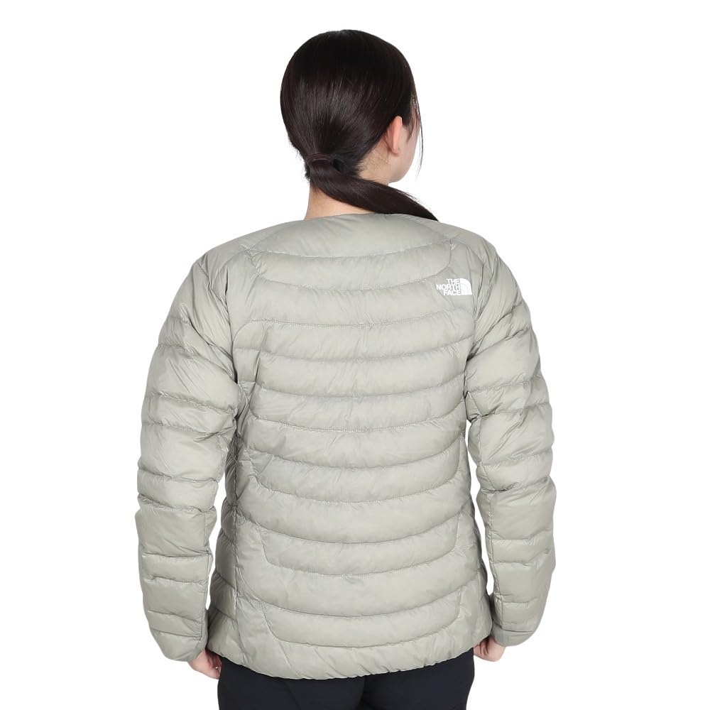 The North Face Thunder Round Neck Down Clay Size M Women's Jacket, Gray,