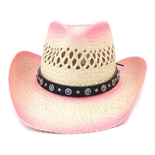 Buy Summer Sun Cowboy Straw Hat Western 