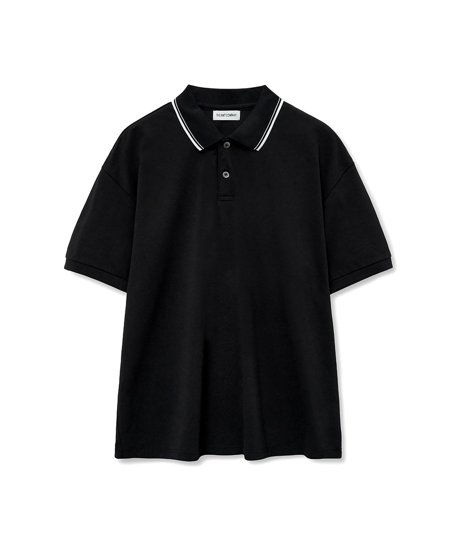 Supima Coolmax Pique Collar T-Shirt [Black] (Type A) Black/S