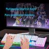 Luminous Wired Keyboard & Mouse Set for Gaming - Mechanical Feel