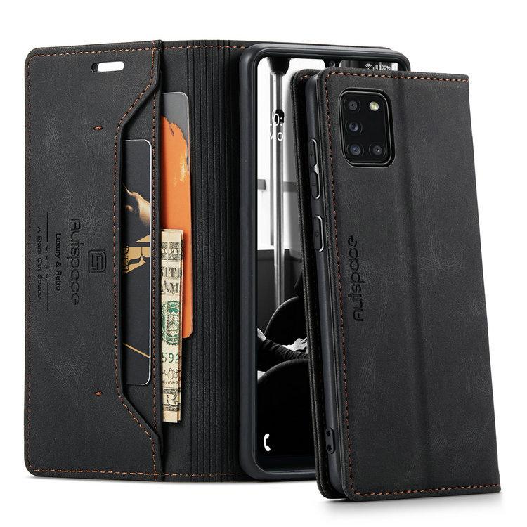 Suitable for Samsung A53 flip phone case, A31 card slot RFID leather case, A41 anti-drop cover, A32 protective case