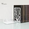 Metal Bookends 1 Pair Tree of Life Decorative for Shelves, Heavy Duty Bookshelf Heavy-duty Organizer, Hollow Book Holder Stoppers Desk, Office Library