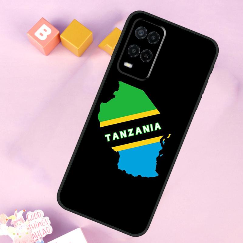 Tanzania National Flag Case For Oppo A98 A78 A18 A38 A58 A74 A94 A54 A15 A17 A57 A6 A5 Pro A16 A76 A96 A40 A60 A80