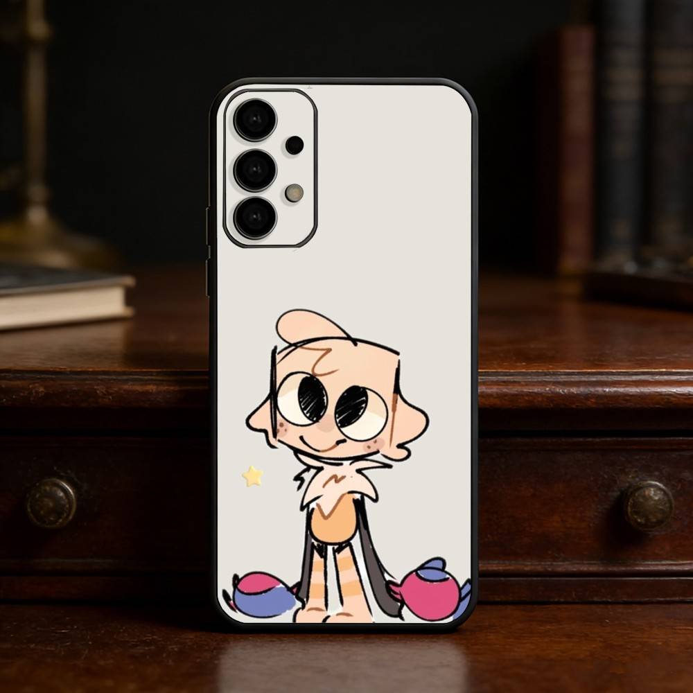 

Cartoon Goob Dandys World Phone Case For Samsung S25,24,23,22,30,21,10,9,Ultra,Plus,Lite Soft Black Case Samsung S21lite
