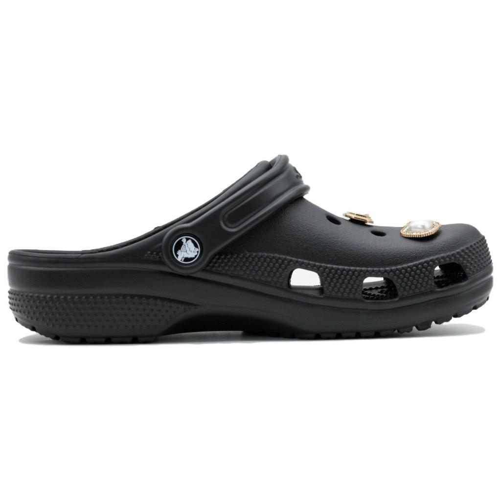 Crocs Classic clog EVA Comfortable Refreshing Personality Versatile Gift Box Edition Hole Shoes Unisex Black