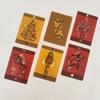 Juego de Tarot de Cartas de Oráculo Jester Lenormand de 10,4 cm X 7,3 cm con Manual de Papel y guía para Principiantes 36 Tarjetas Lenormand