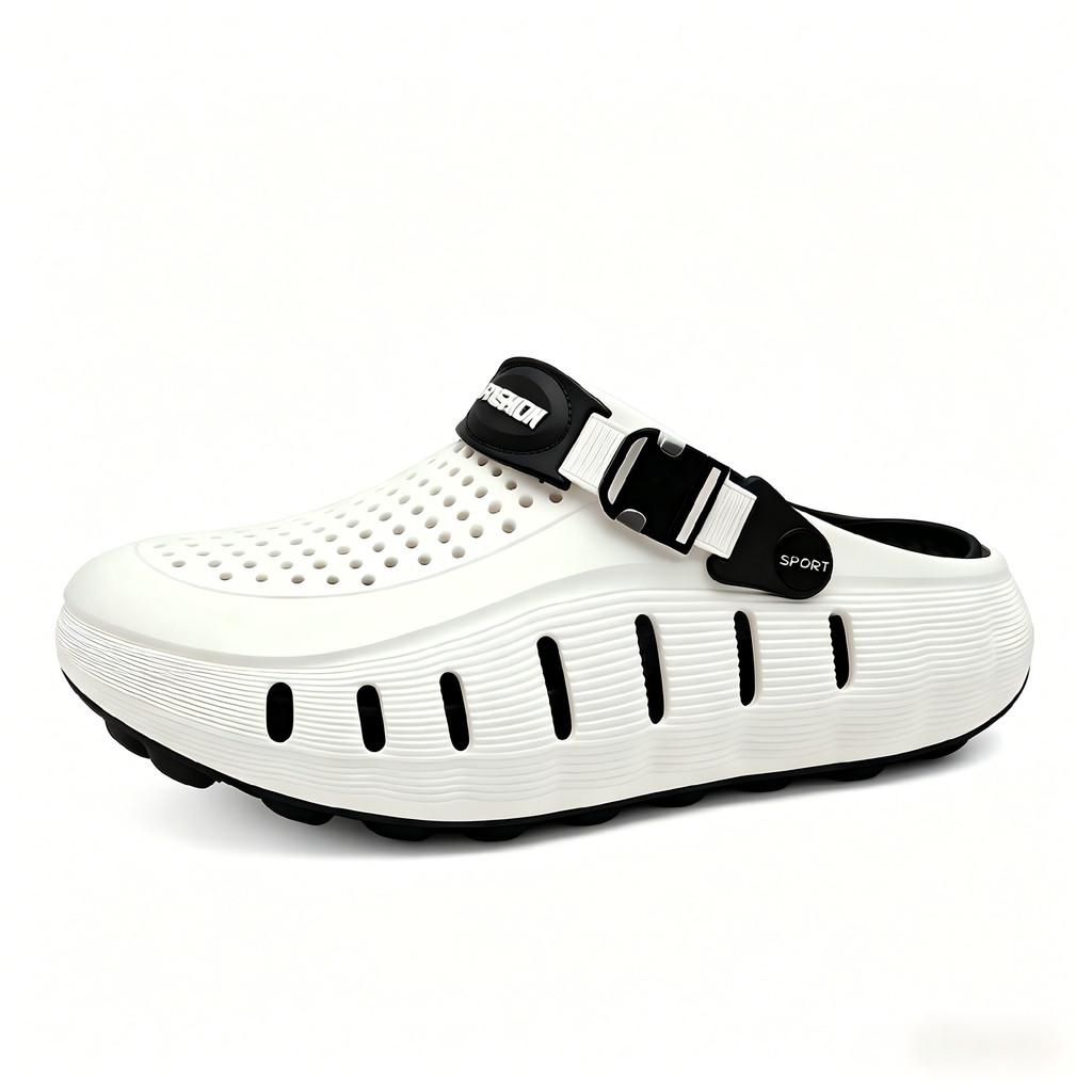 Summer Mens Eva Slipon Sandals With Antislip And Waterproof Features For Beach And Casual Wear
