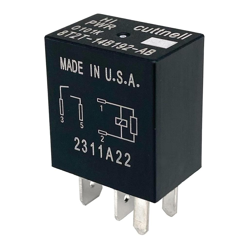 6-Pack 8T2T-14B192-AB Relay 12VDC 4-Pin 30A Compatible with Some Ford Vehicles