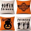 New Funny Pumpkin Print Pillowcase Halloween Home Sofa Decoration Cushion Cover Bedside Pillow