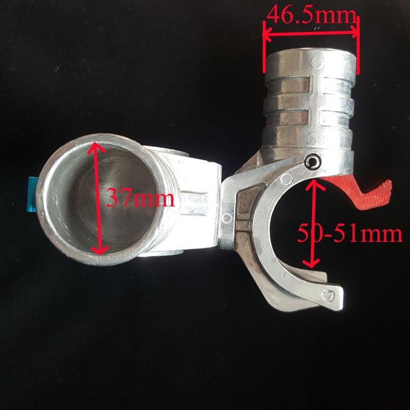 Aluminum Casting grasper clamp for stage truss tube 50mm quick rig claw quick release claw