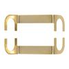2 stuks Luidsprekerkabel Connector Koperen Terminal Cup Connectoren Gouden Luidsprekerkabel Aansluitlip Luidsprekerkabel Connector Luidspreker Accessoires