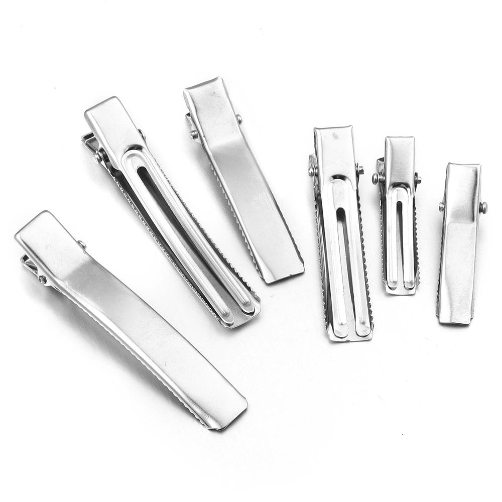 20pcs/lot Metal Hair Alligator Clips Duckbill Clip For Girls Double Prongs Alligator Hairpins Hair Style Tools Accessories